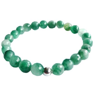 Jade Facettiert Armband