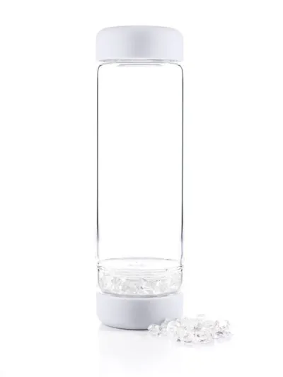 Trinkflasche inu! cloud white | BERGKRISTALL