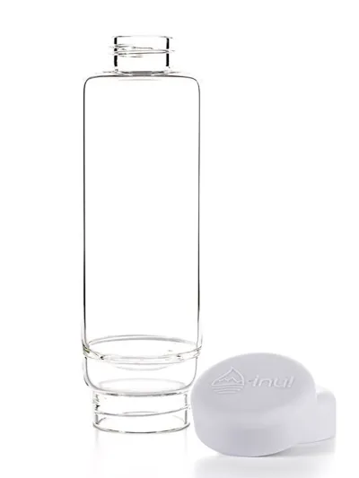 Trinkflasche inu! cloud white | BERGKRISTALL