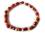 Karneol Aragonit Edelstein Halskette Armband Geschenk Set