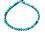 Achat blau Schlangenachat Edelsteinkette Kugelkette Kette Halskette